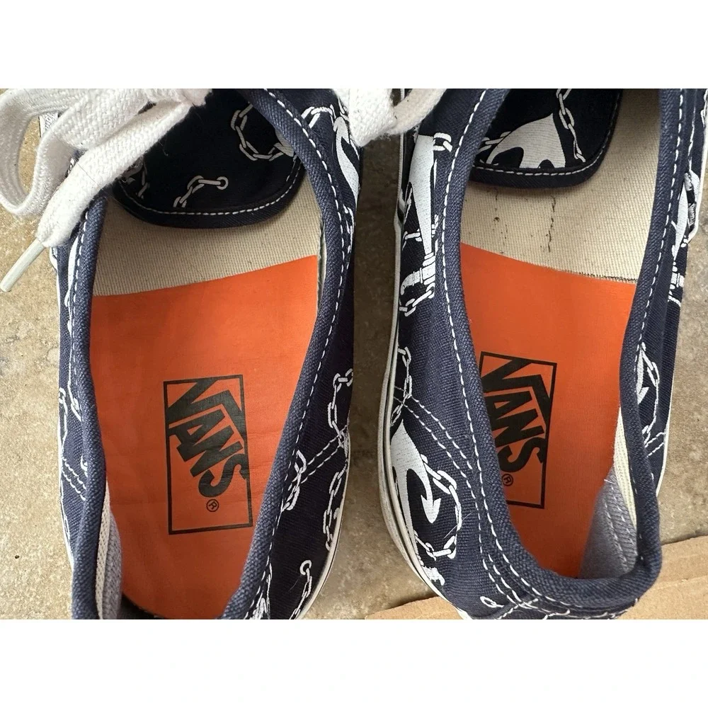 Vans Authentic 44 Deck DX Anaheim Factory Anchors Navy Sneakers 2022 Sz 13